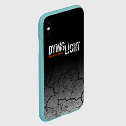 Чехол для iPhone XS Max матовый Dying light разломы трещины - фото 2