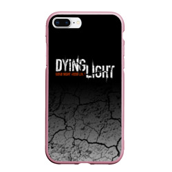 Чехол для iPhone 7Plus/8 Plus матовый Dying light разломы трещины