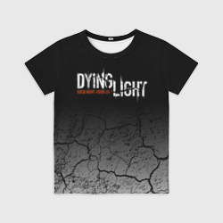 Детская футболка 3D Dying light разломы трещины