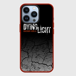 Чехол для iPhone 13 Pro Dying light разломы трещины