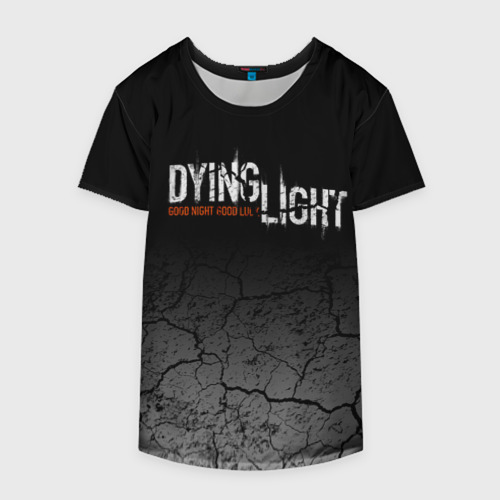 Накидка на куртку 3D Dying light разломы трещины, цвет 3D печать - фото 4