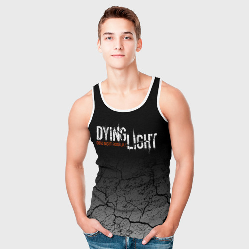 Мужская майка 3D Dying light разломы трещины, цвет 3D печать - фото 5