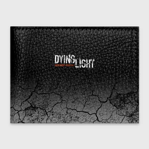 Обложка для студенческого билета Dying light разломы трещины, цвет оранжевый