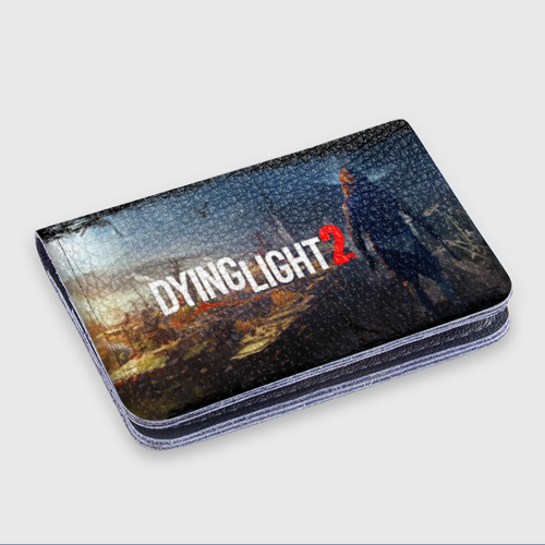 Картхолдер с принтом Dying light, хороший исход, цвет синий