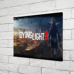 Холст прямоугольный Dying light, хороший исход - фото 2