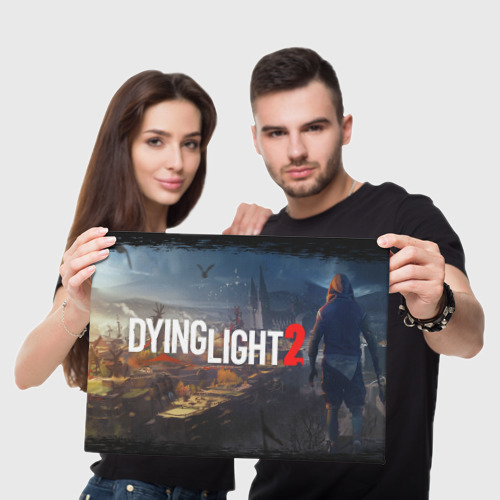 Холст прямоугольный Dying light, хороший исход, цвет 3D печать - фото 5