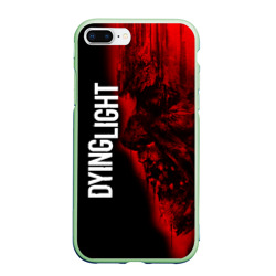 Чехол для iPhone 7Plus/8 Plus матовый Dying light red zombie face