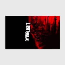 Бумага для упаковки 3D Dying light red zombie face