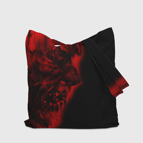 Шоппер 3D Dying light red zombie face - фото 5