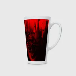 Кружка Латте Dying light red zombie face - фото 2