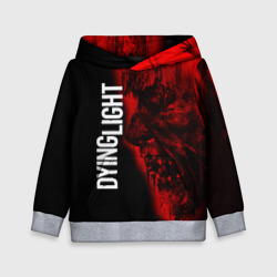 Детская толстовка 3D Dying light red zombie face