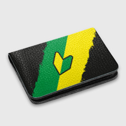 Картхолдер с принтом JDM green yellow logo