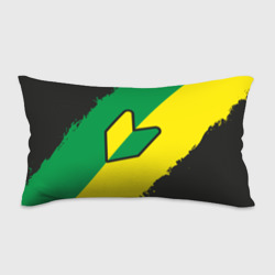 Подушка 3D антистресс JDM green yellow logo