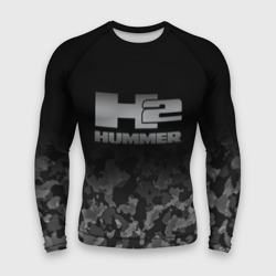 Мужской рашгард 3D H2 Hummer logo