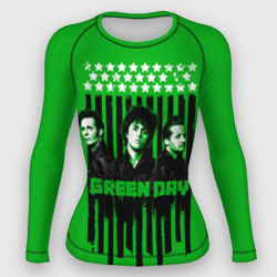Женский рашгард 3D Green day is here
