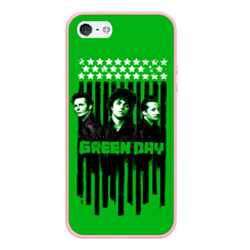 Чехол для iPhone 5/5S матовый Green day is here