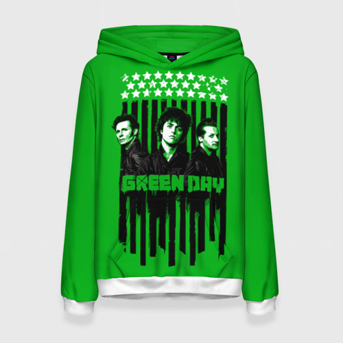 Женская толстовка 3D Green day is here, цвет 3D печать