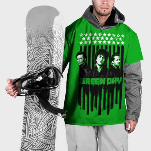 Накидка на куртку 3D Green day is here, цвет 3D печать