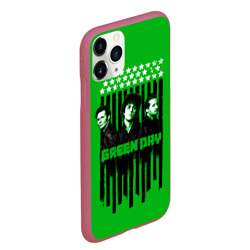 Чехол для iPhone 11 Pro Max матовый Green day is here - фото 2