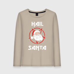 Женский лонгслив хлопок Hail Santa