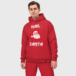 Мужской костюм oversize хлопок Hail Santa - фото 2