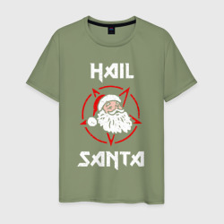 Мужская футболка хлопок Hail Santa