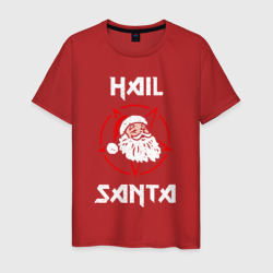 Мужская футболка хлопок Hail Santa