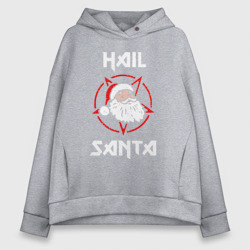 Женское худи Oversize хлопок Hail Santa