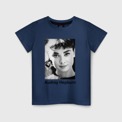 Детская футболка хлопок Одри Хепбёрн 88