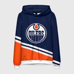 Мужская толстовка 3D Edmonton Oilers Эдмонтон Ойлерз