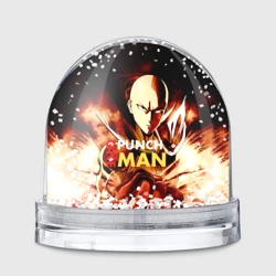 Игрушка Снежный шар Огненный Сайтама One Punch-Man