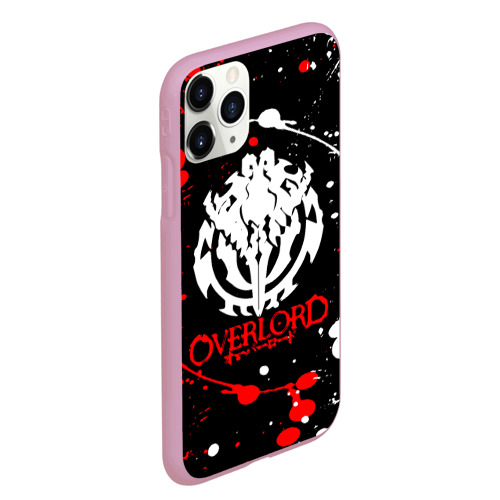 Чехол для iPhone 11 Pro Max матовый Overlord оверлорд, цвет розовый - фото 3