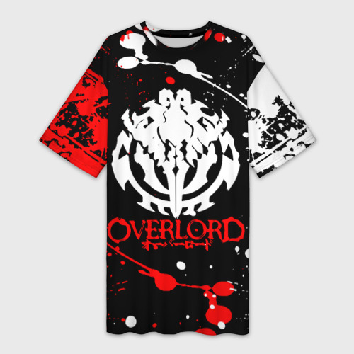 Платье-футболка 3D Overlord оверлорд, цвет 3D печать