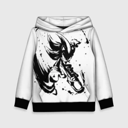 Детская толстовка 3D Sonic black Соник