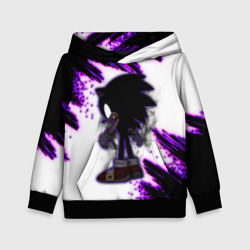 Детская толстовка 3D Sonic Dark Соник