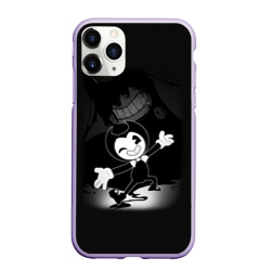 Чехол для iPhone 11 Pro Max матовый Bendy - Бенди игра