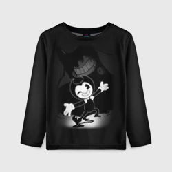 Детский лонгслив 3D Bendy - Бенди игра