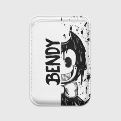 Картхолдер Magsafe магнитный Bendy - Бенди брызги краски