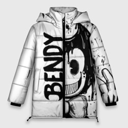 Женская зимняя куртка Oversize Bendy - Бенди брызги краски