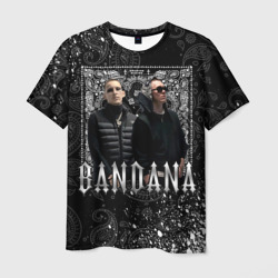 Мужская футболка 3D Bandana 1