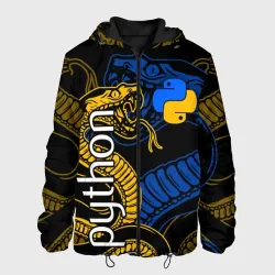 Мужская куртка 3D Python питон змея