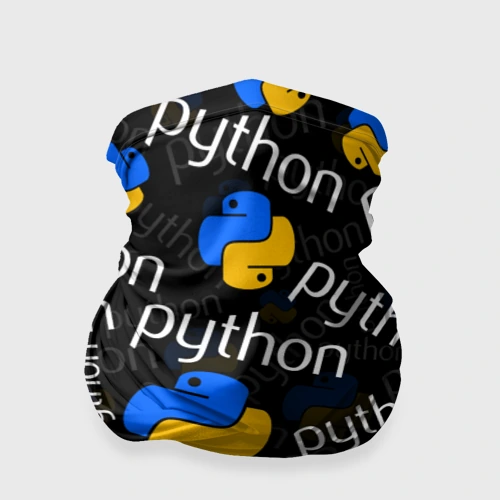 Бандана-труба 3D Python Пайтон питон узор