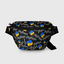 Поясная сумка 3D Python Пайтон питон узор