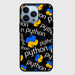 Чехол для iPhone 13 Pro Python Пайтон питон узор