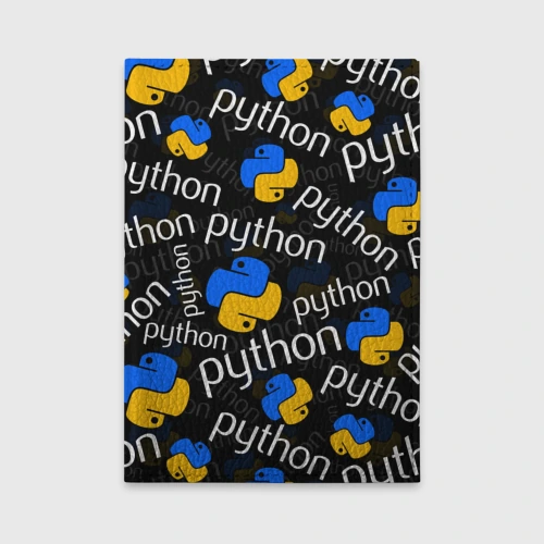 Обложка для автодокументов Python Пайтон питон узор