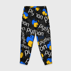 Детские брюки 3D Python Пайтон питон узор