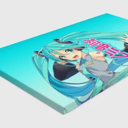 Холст прямоугольный Hatsune Miku Мику Хацунэ - фото 3