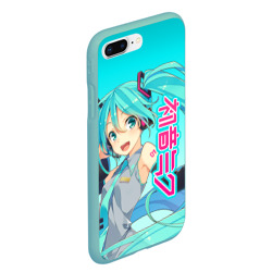 Чехол для iPhone 7Plus/8 Plus матовый Hatsune Miku Мику Хацунэ - фото 2