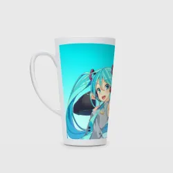 Кружка Латте Hatsune Miku Мику Хацунэ