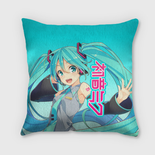 Подушка 3D Hatsune Miku Мику Хацунэ